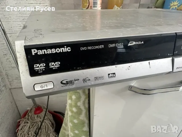 0705   panasonic dmr eh52  hdd dvd recorder / двд видео записвачка  цена 70 лв  състояние използвано, снимка 7 - Плейъри, домашно кино, прожектори - 47268451