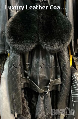 Дамски якета от естествен косъм и естествена кожа, снимка 6 - Якета - 40212352