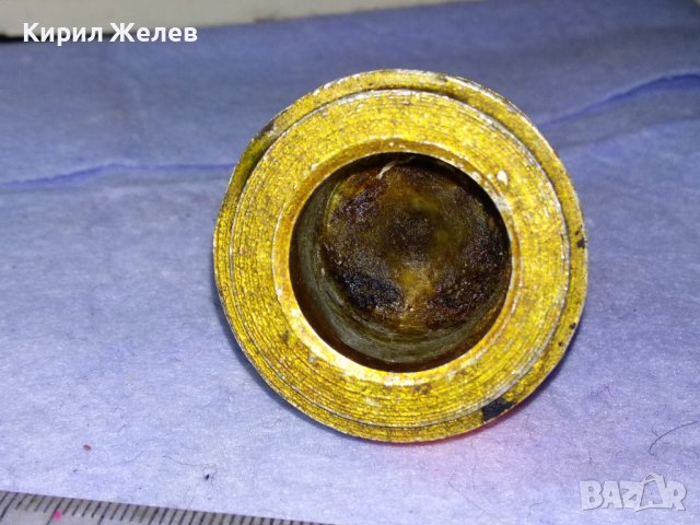 ЧАСТ ЕЛЕМЕНТ от СТАРИНЕН МЕТАЛЕН СВЕЩНИК на ВИНТ За ЧАСТИ ДЕКОР РЕСТАВРАЦИЯ КОЛЕКЦИЯ 41530, снимка 9 - Антикварни и старинни предмети - 43590963