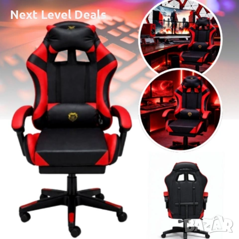 🎮 Комфорт на ново ниво за гейминг и работа! Геймърски СТОЛ, снимка 6 - Столове - 53485544