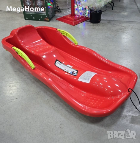 Пластмасова детска шейна с въже за дърпане и Спирачка, снимка 2 - Зимни спортове - 53389750