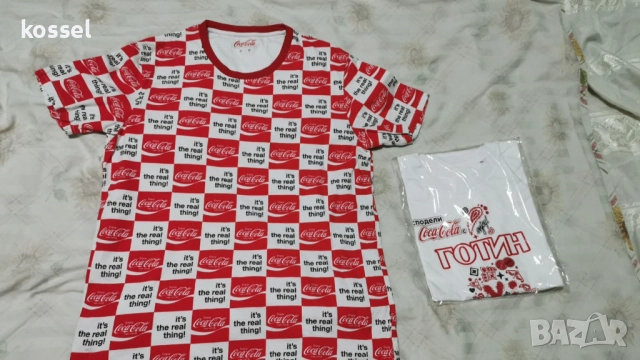 Кока-кола тениски, кърпа,термус и други за колекционери, снимка 2 - Колекции - 44768690