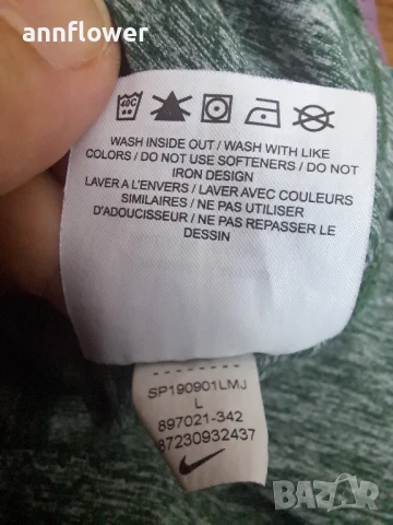 Спортна термо блуза Nike L, снимка 6 - Спортни дрехи, екипи - 51148409