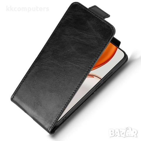 Калъф Портфейл за Honor Magic8 Lite - Вертикален Флип, Кожен PU, с Джоб за Карти и Стенд, Магнитно З, снимка 7 - Калъфи, кейсове - 53174914