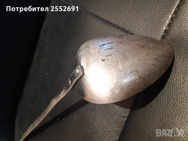 Лъжица, снимка 2 - Антикварни и старинни предмети - 27866716