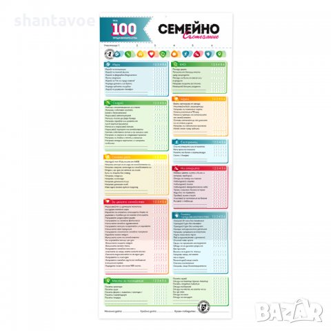 Игра семейно състезание с над 100 предизвикателства, снимка 2 - Други игри - 34870292