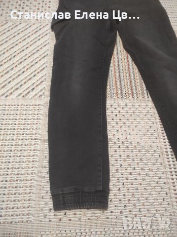 Мъжки дънки черни еластични с ластик , снимка 9 - Дънки - 43075183