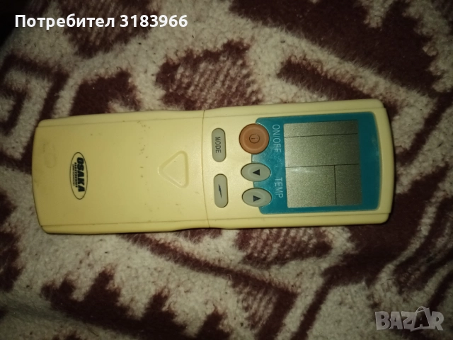 диставционно за климатик Осака инвертор, снимка 6 - Дистанционни - 47454240