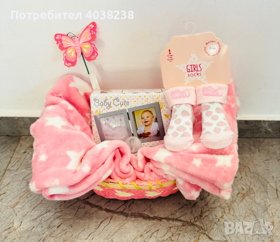 Подаръчна кошница за новородено бебе, погача!, снимка 2 - Други - 44876453