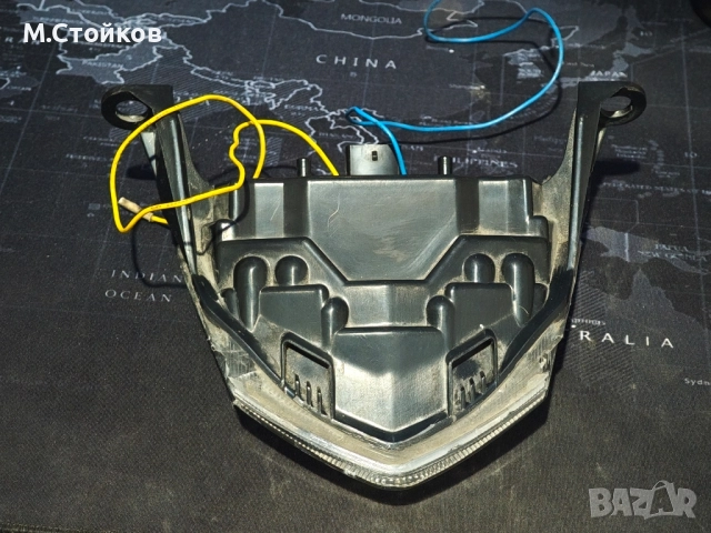 Kawasaki z750 2007-2012 диоден стоп с мигачи, снимка 3 - Части - 52229898