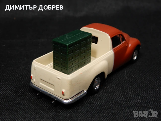 1/64 РЕТРО МЕТАЛНА КОЛИЧКА IFA F9 PRITSCHE GRELL, снимка 4 - Колекции - 50506276