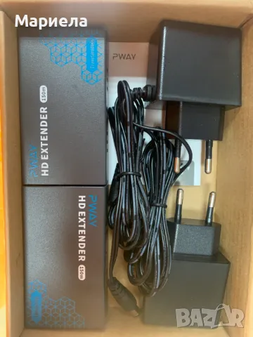 PWAY HDMI удължител 150 метра, снимка 4 - Друга електроника - 48233459