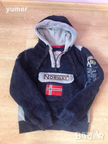 Дамски топъл Полар Geographical Norway  M-L, снимка 2 - Суичъри - 35050935