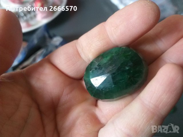 Натурален изомруд 100 карата , рубин смарагд сапфир диамант , снимка 2 - Антикварни и старинни предмети - 35359462