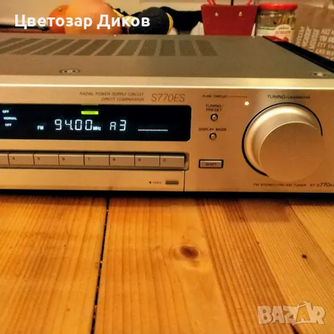 Sony ST-S770 ES High End Tuner-Champagne, снимка 1 - Аудиосистеми - 48787263