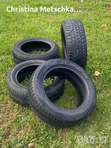 4 броя зимни гуми Bridgestone рънфлат 205/55 R16  Внос Швейцария. 