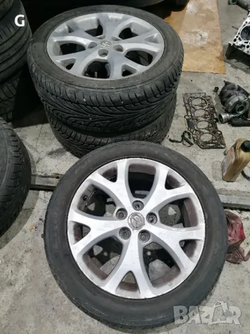 Джанти Мазда 17 , снимка 9 - Гуми и джанти - 47389492