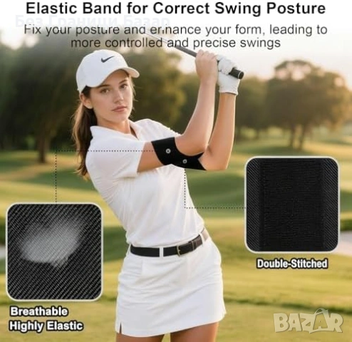 Нов Голф тренажор за суинг левичари – ритъм, сила, posture корекция, снимка 4 - Голф - 53568539