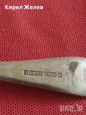 Стара вилица за десерт Английски стил с печати за КОЛЕКЦИОНЕРИ 42121, снимка 7 - Други ценни предмети - 43862426