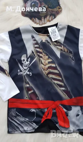 Костюм на пират 6-8 години, снимка 5 - Детски Блузи и туники - 47319753