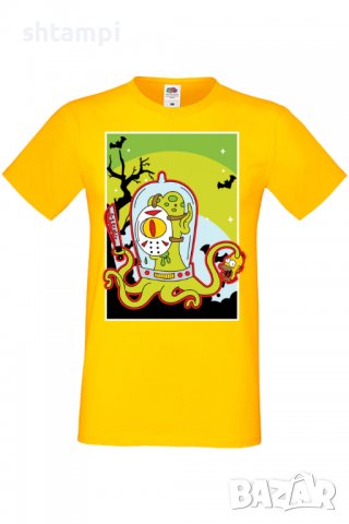Мъжка тениска The Simpsons Alien,Halloween,Хелоуин,Празник,Забавление,Изненада,Обичаи,, снимка 10 - Тениски - 38135815