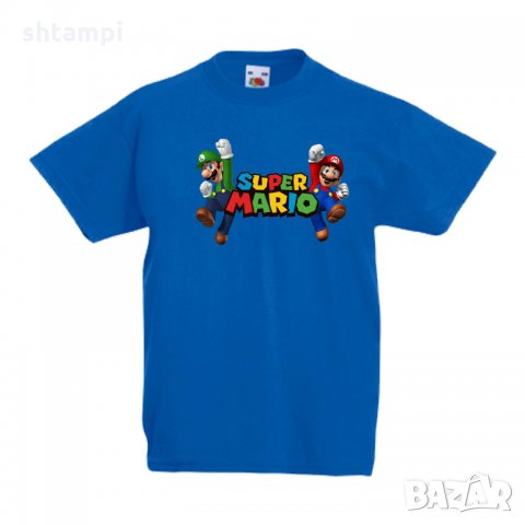 Детска тениска Супер Марио Super Mario & Luigi