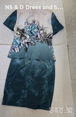 Дамски костюм сако и рокля, снимка 2 - Костюми - 47111512