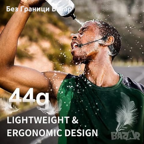 Нови 2.4G фитнес слушалки Безжичен микрофон IP67 водоустойчив, снимка 5 - Микрофони - 43209627