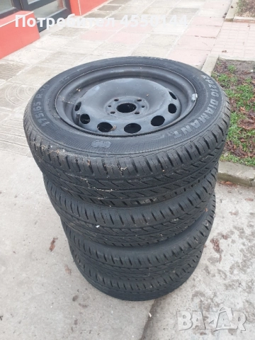 джанти с гуми 4х100 14 цола