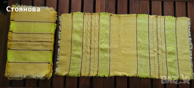 Комплект битова покривка - тишлайфер и 6 броя салфетки, снимка 14 - Покривки за маси - 37217222