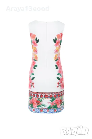 Desigual Дамска памучна къса рокля р-р 46, снимка 4 - Рокли - 50064976
