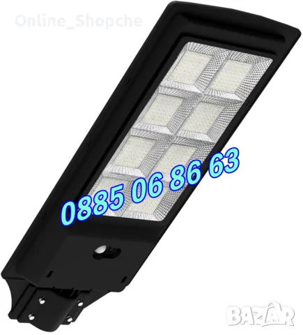 Улична соларна лампа 1600W с 8 секции, градинска соларна лампа 1600W, снимка 7 - Соларни лампи - 50298053