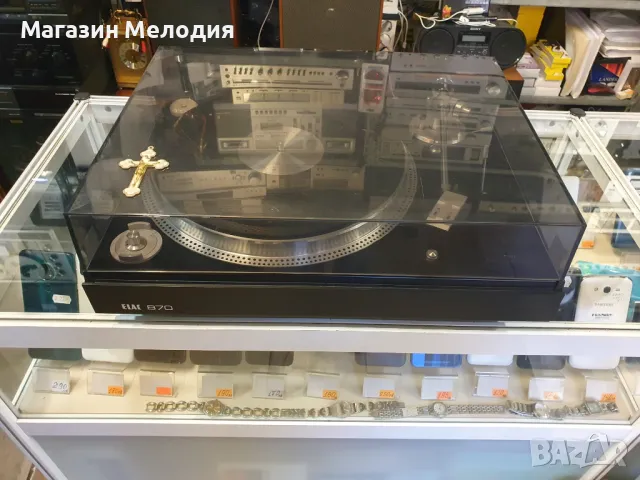 💽📻📀🎶 Грамофон ELAC PC 870 В отлично техническо и визуално състояние., снимка 14 - Грамофони - 47881079