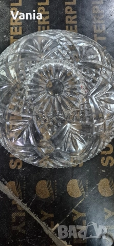 Кристална фруктиера, снимка 4 - Аксесоари за кухня - 52677651