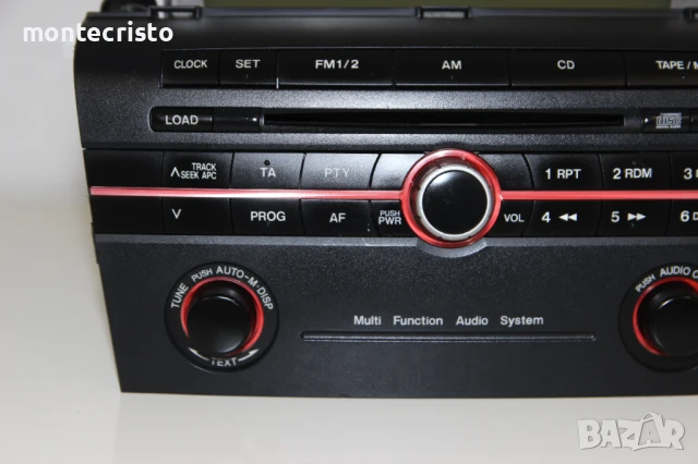 CD RADIO Mazda 3 BK (2003-2009г.) BP4L66950A / BP4L 66 950A / 14789910 касетофон плеър, снимка 4 - Аксесоари и консумативи - 51151004