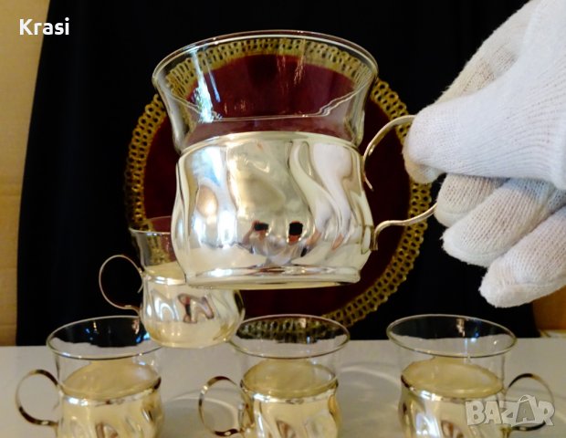 Quist посребрена чаша от месинг плюс термо чаша. , снимка 2 - Чаши - 38216685