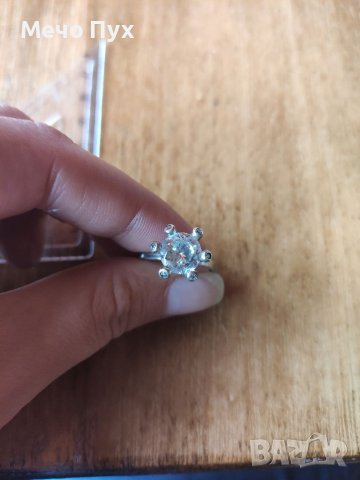 Сребърен пръстен (68), снимка 7 - Пръстени - 38586262