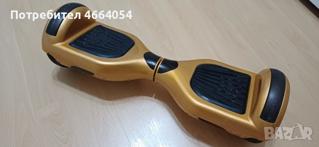 Ховърборд 6.5 инча Златен Металик, снимка 3 - Скейтборд, ховърборд, уейвборд - 52583214