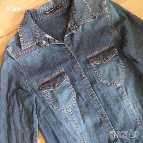 Дънкова рокля, снимка 3 - Рокли - 33381406