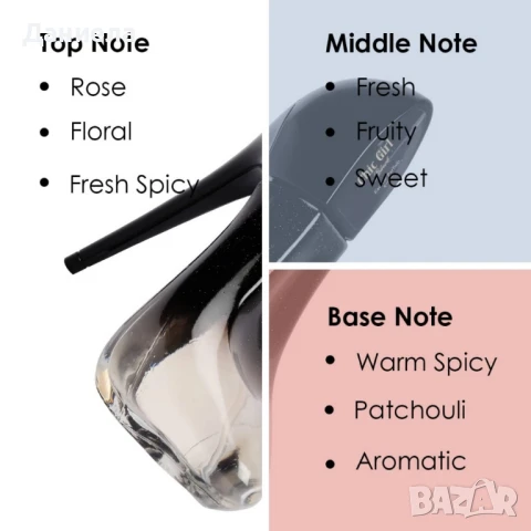 Дамски парфюм Chic Girl Black BN Parfums – 100 мл ✨, снимка 3 - Дамски парфюми - 51231444