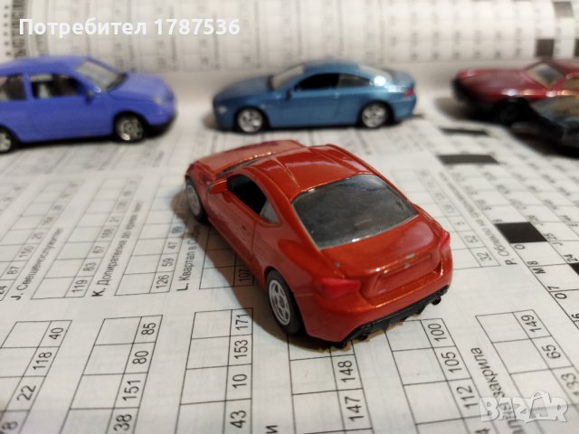 Тойота на welli 1/64, снимка 6 - Колекции - 38929360