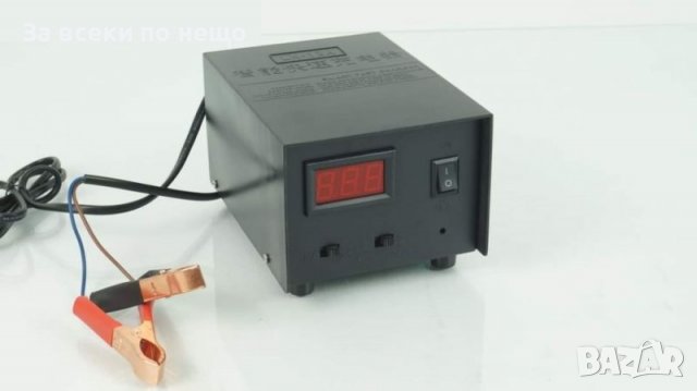 Импулсно зарядно устройство за автомобил кола 12A UKC с дисплей, снимка 3 - Други - 37484535