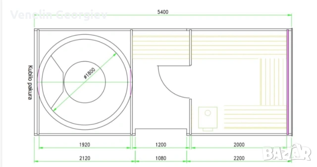 Джакузи и сауна 2в1, снимка 2 - Градински мебели, декорация  - 53532147