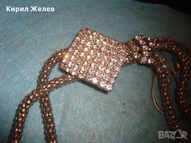 СРЕБРИСТО СКЪПОЦЕННО АРТ МОДНО КОЛИЕ МНОГО ЕФЕКТНО и БЛЕСТЯЩО 26921, снимка 10 - Колиета, медальони, синджири - 35100785