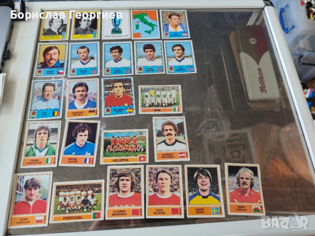 Стикери panini europa 1980 г 24 броя