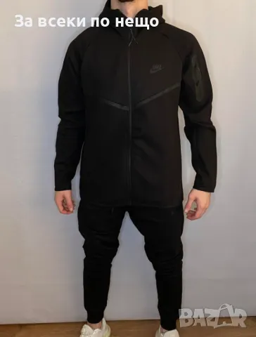 Nike Мъжки Черен Спортен Комплект🔝Мъжки Спортен Екип В Черен Цвят Найк Код D2363, снимка 1