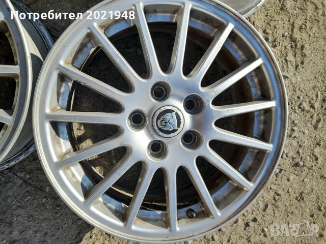 Продава оригинални алуминиеви джанти Ягуар,16 цола, снимка 4 - Гуми и джанти - 53161678