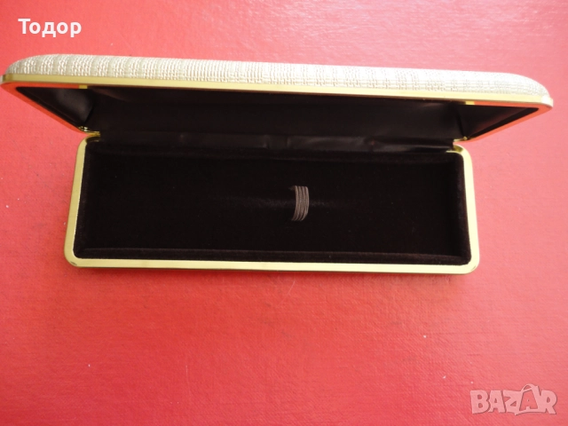 Луксозна позлатена немска кутия за писалка химикалка , снимка 5 - Антикварни и старинни предмети - 52647559