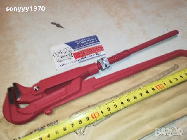 SONAX 30СМ ТРЪБЕН КЛЮЧ 2112231541, снимка 5 - Ключове - 43502689