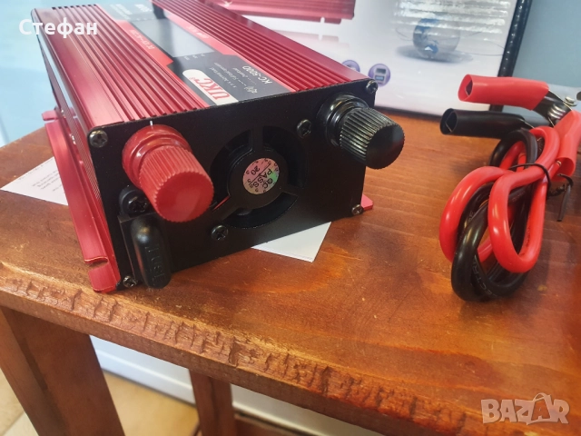 НОВ! Инвертор от 12 волта на 220 волта INVERTER KC-500D, снимка 8 - Друга електроника - 51971696